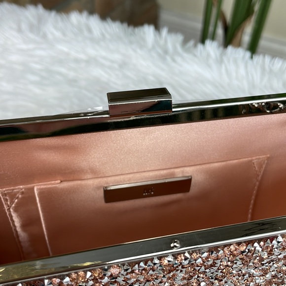 INC International Concepts ~ Lexy Rose Gold Clutch ~ NWT! - Picture 9 of 10